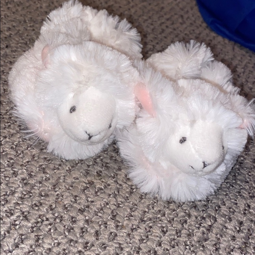 Baby bunny slippers